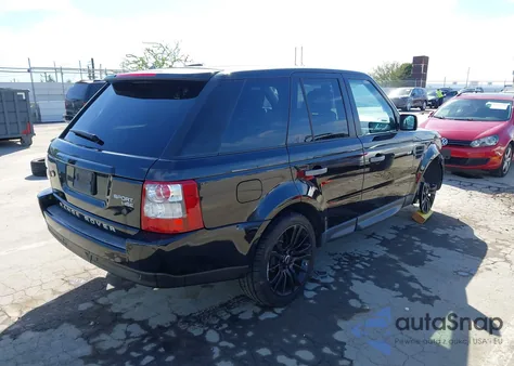 2009 Land Rover Range Rover Sport Hse from USA, damaged, VIN SALSK254X9A208218